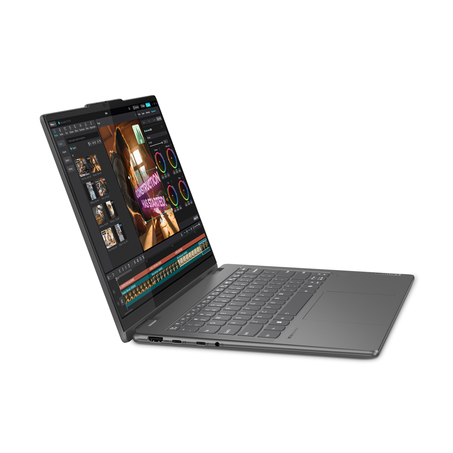 LENOVO YOGA 7I 83DJ00AMIN [ULTRA5-125H 14TH GEN/16GB/512GB SSD/WIN11 HOME+MSO/14.0 INCH TOUCH/INTEGRATED GRAPHICS /1 YEAR(S)/GREY]