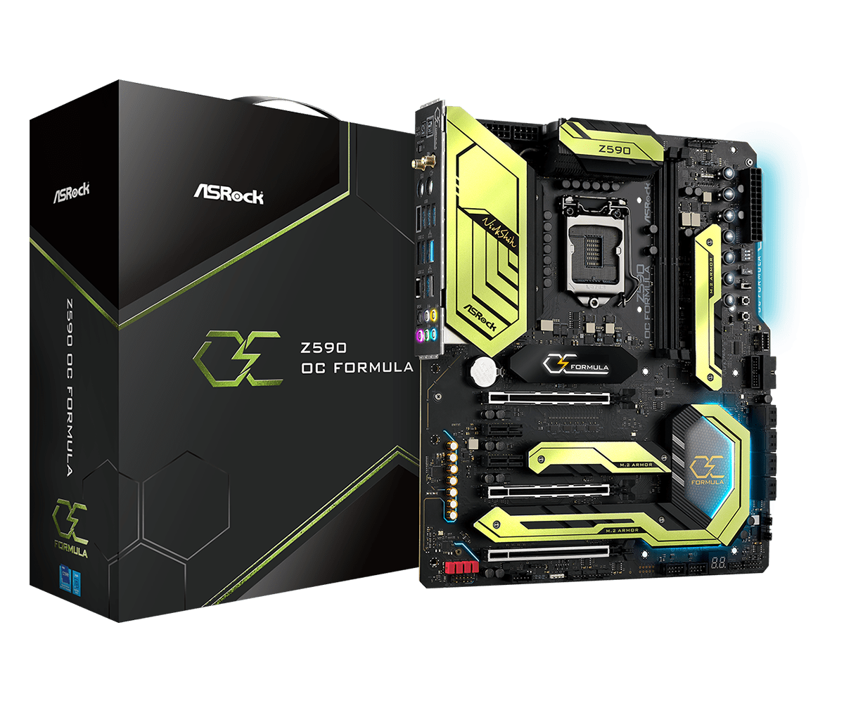 ASROCK Z590 OC FORMULA DDR4 INTEL MOTHERBOARD