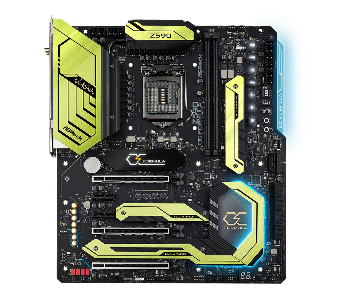 ASROCK Z590 OC FORMULA DDR4 INTEL MOTHERBOARD