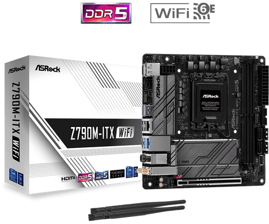 ASROCK Z790M-ITX WIFI DDR5 MOTHERBOARD