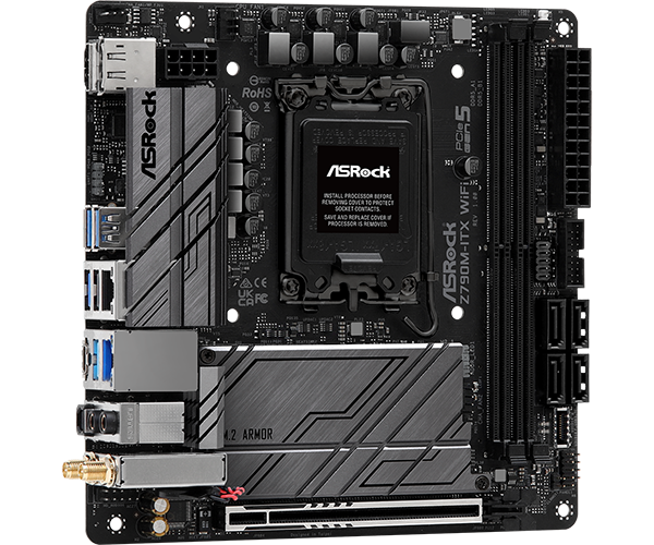 ASROCK Z790M-ITX WIFI DDR5 MOTHERBOARD