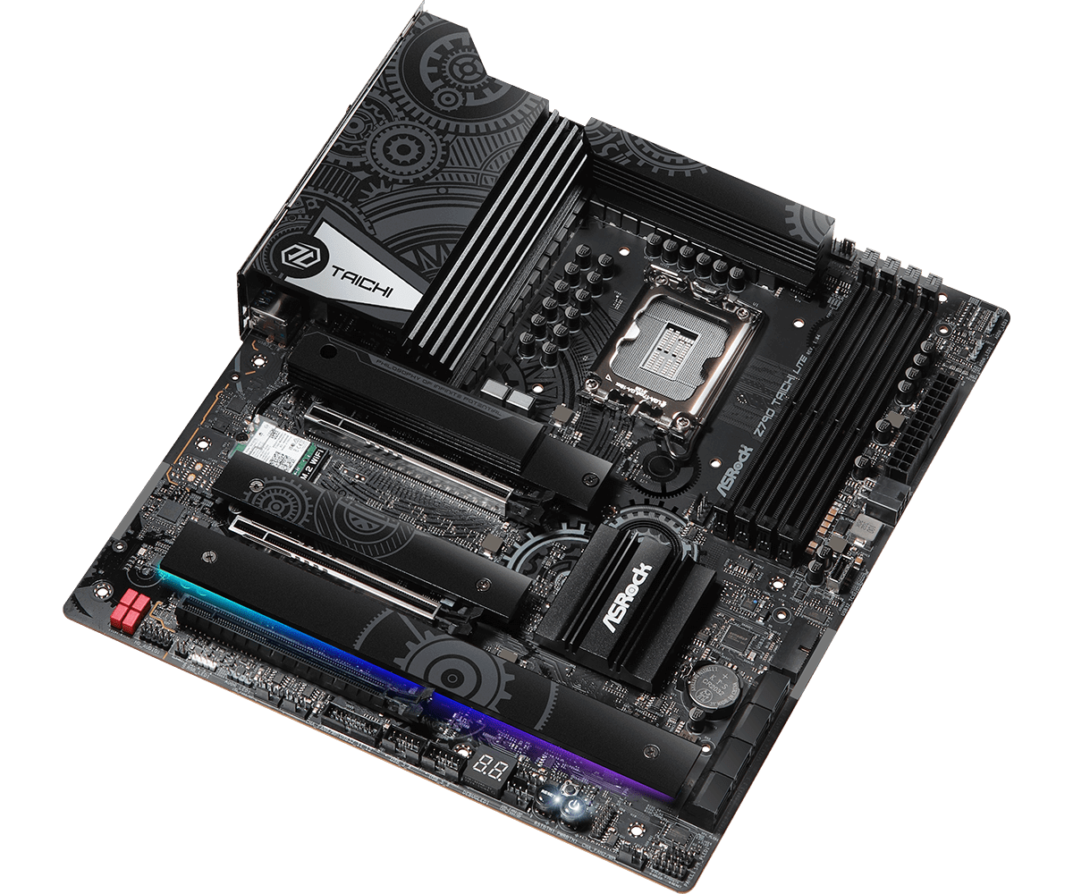 taichi  ASRock Z790 Taichi Motherboard Review Layout, design and
