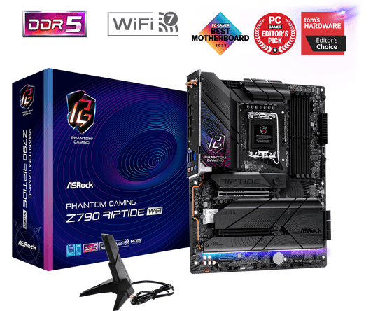 ASROCK Z790 PG RIPTIDE WIFI LGA1700 ATX MOTHERBOARD