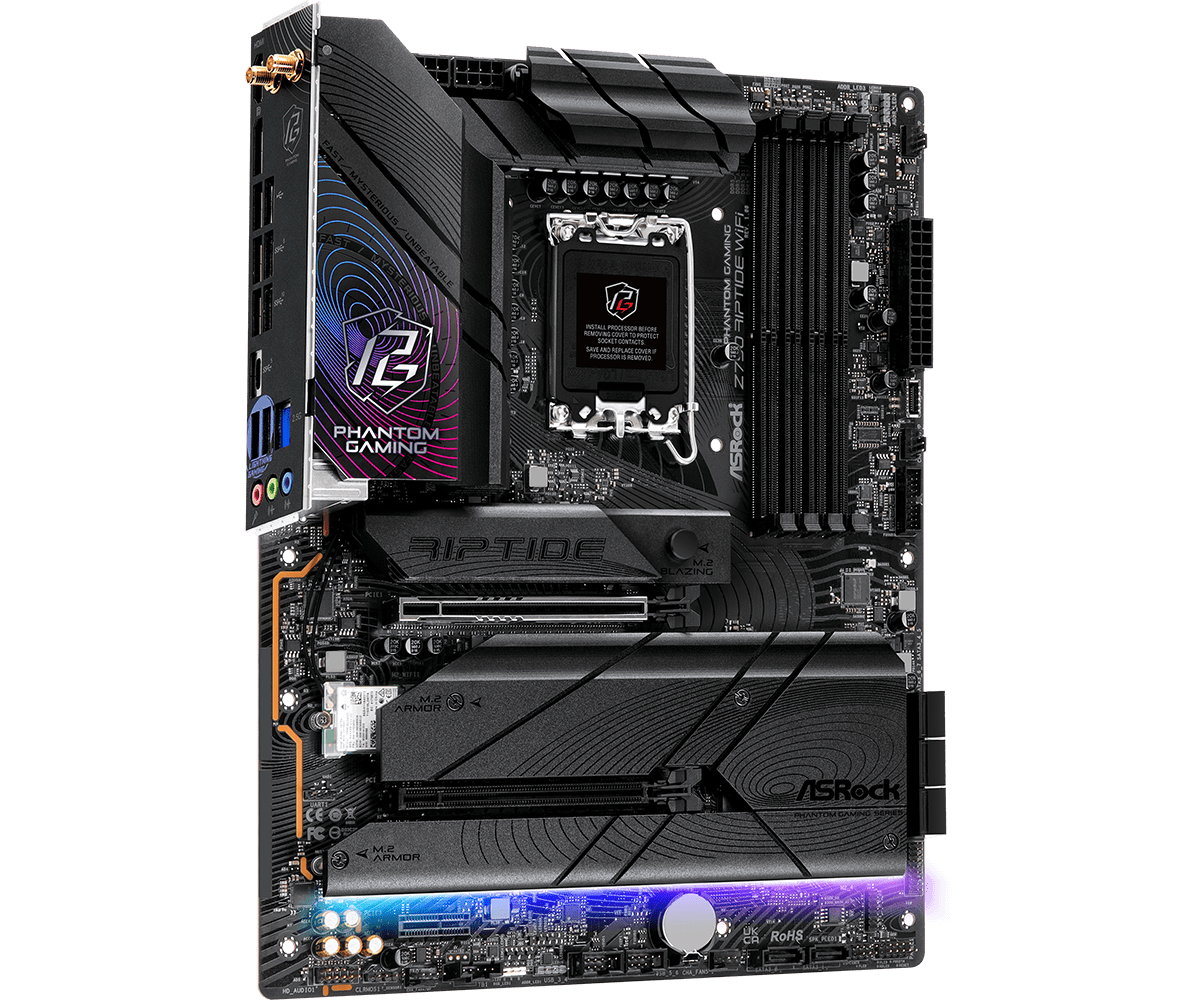 ASROCK Z790 PG RIPTIDE WIFI LGA1700 ATX MOTHERBOARD
