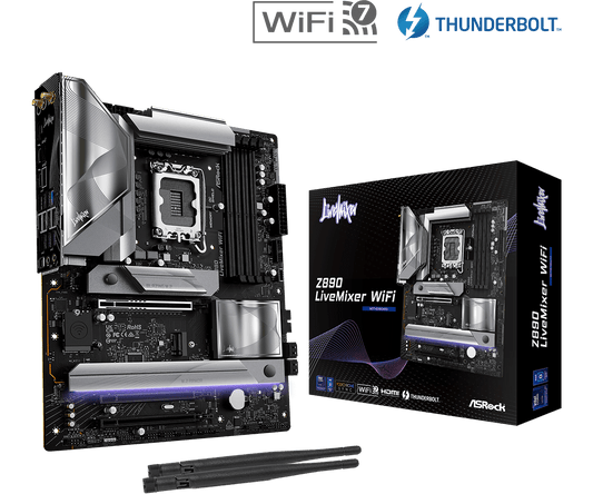 ASROCK Z890 LIVE MIXER WIFI DDR5 INTEL MOTHERBOARD