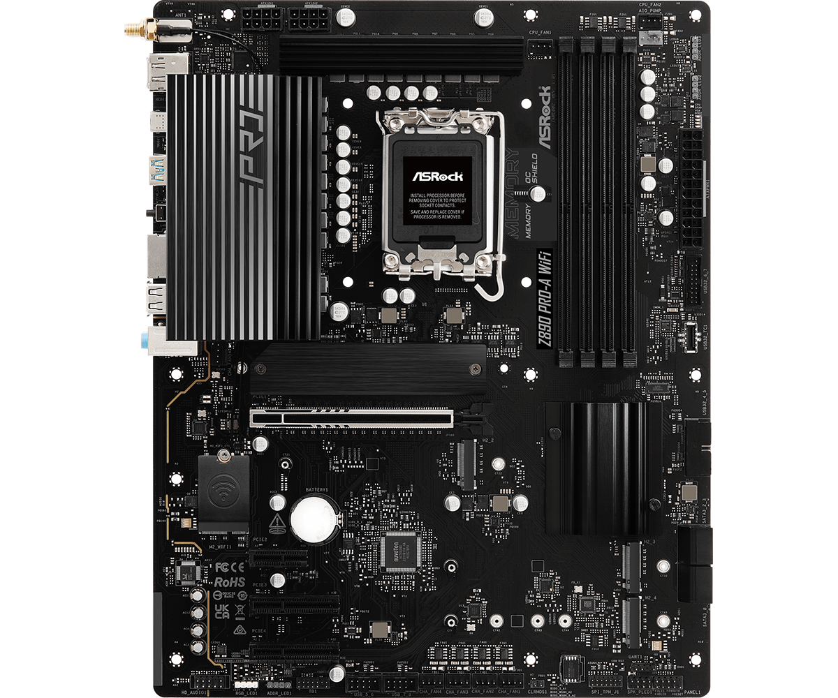 ASROCK Z890 PRO A WIFI DDR5 INTEL MOTHERBOARD