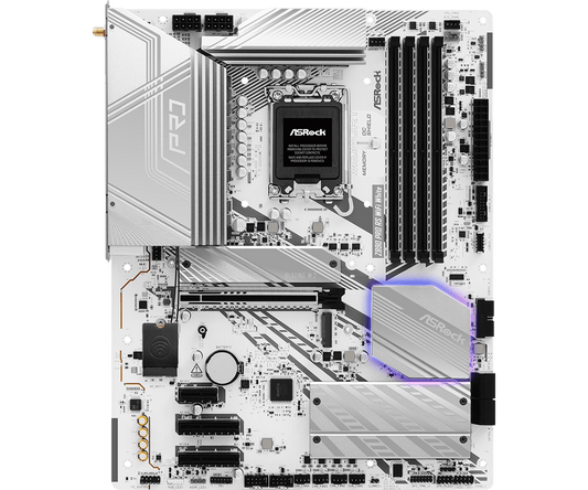 ASROCK Z890 PRO RS WIFI WHITE MOTHERBOARD