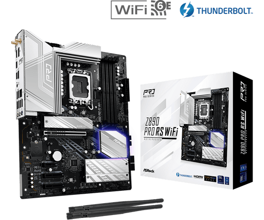 ASROCK Z890 PRO RS WIFI DDR5 INTEL MOTHERBOARD