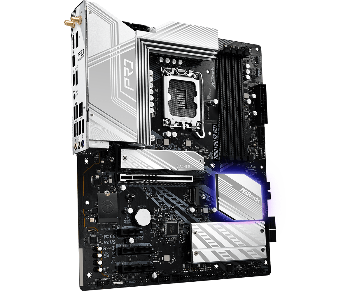 ASROCK Z890 PRO RS WIFI DDR5 INTEL MOTHERBOARD