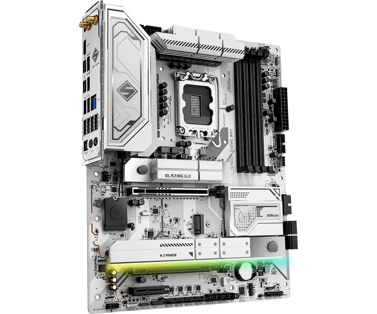 ASROCK Z890 STEEL LEGEND WIFI DDR5 INTEL MOTHERBOARD