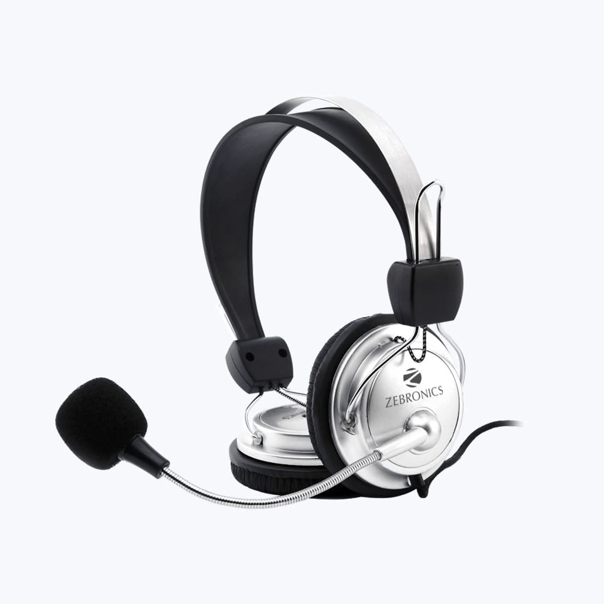 HEADPHONE ZEBRONICS 1001HMV W/MIC W/SINGLE PIN
