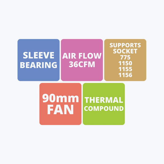 FAN CPU ZEBRONICS