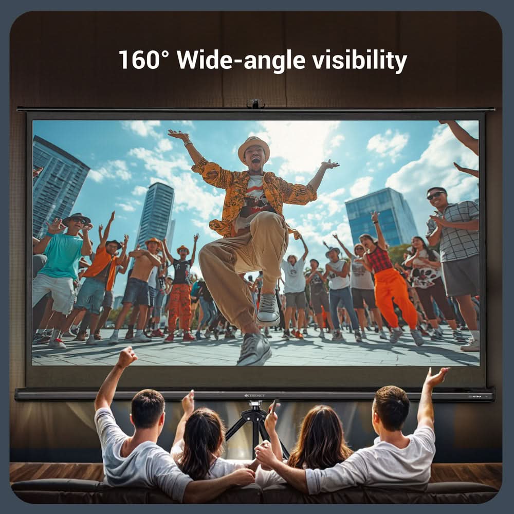 PROJECTOR SCREEN ZEBRONICS PST120A