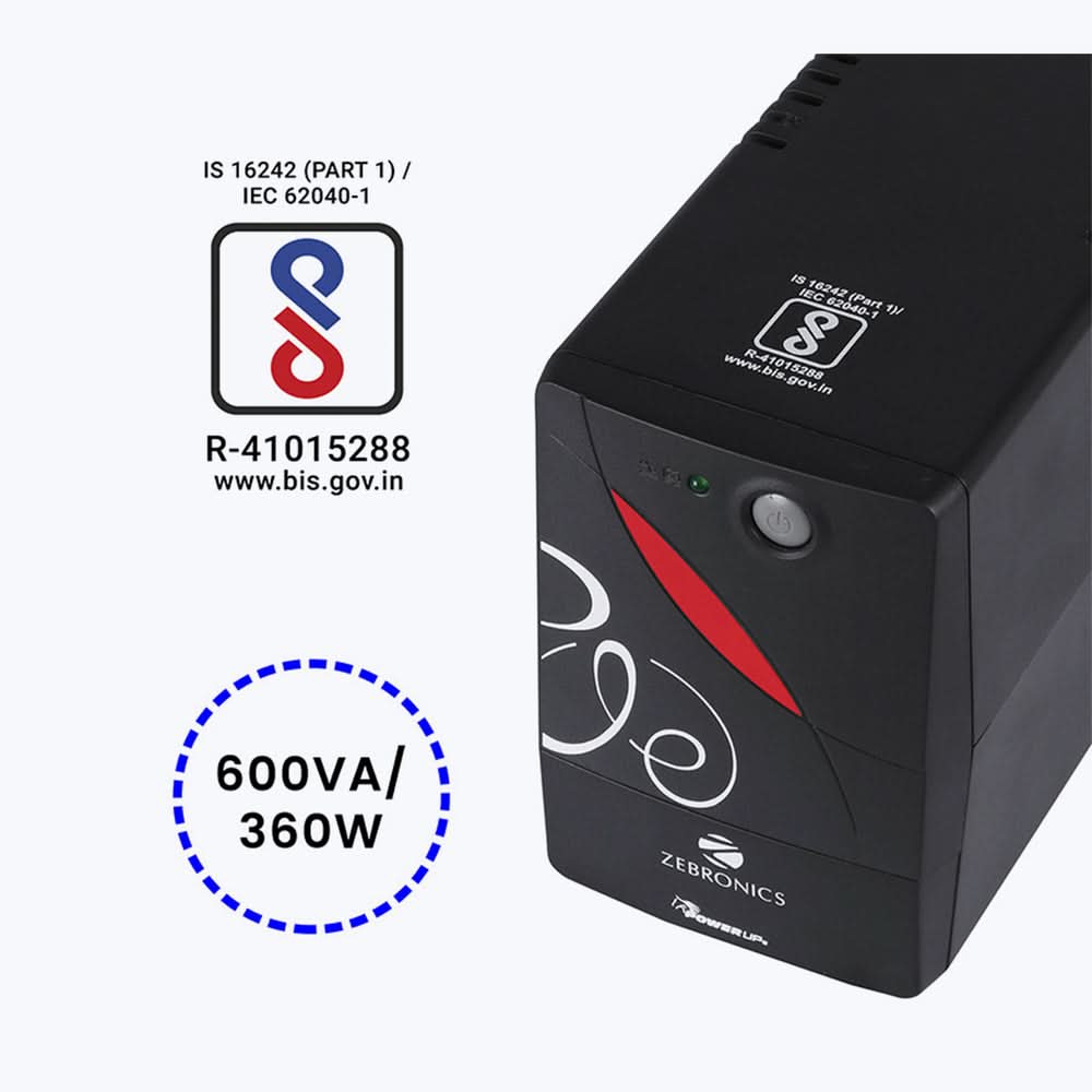 UPS ZEBRONICS 725VA