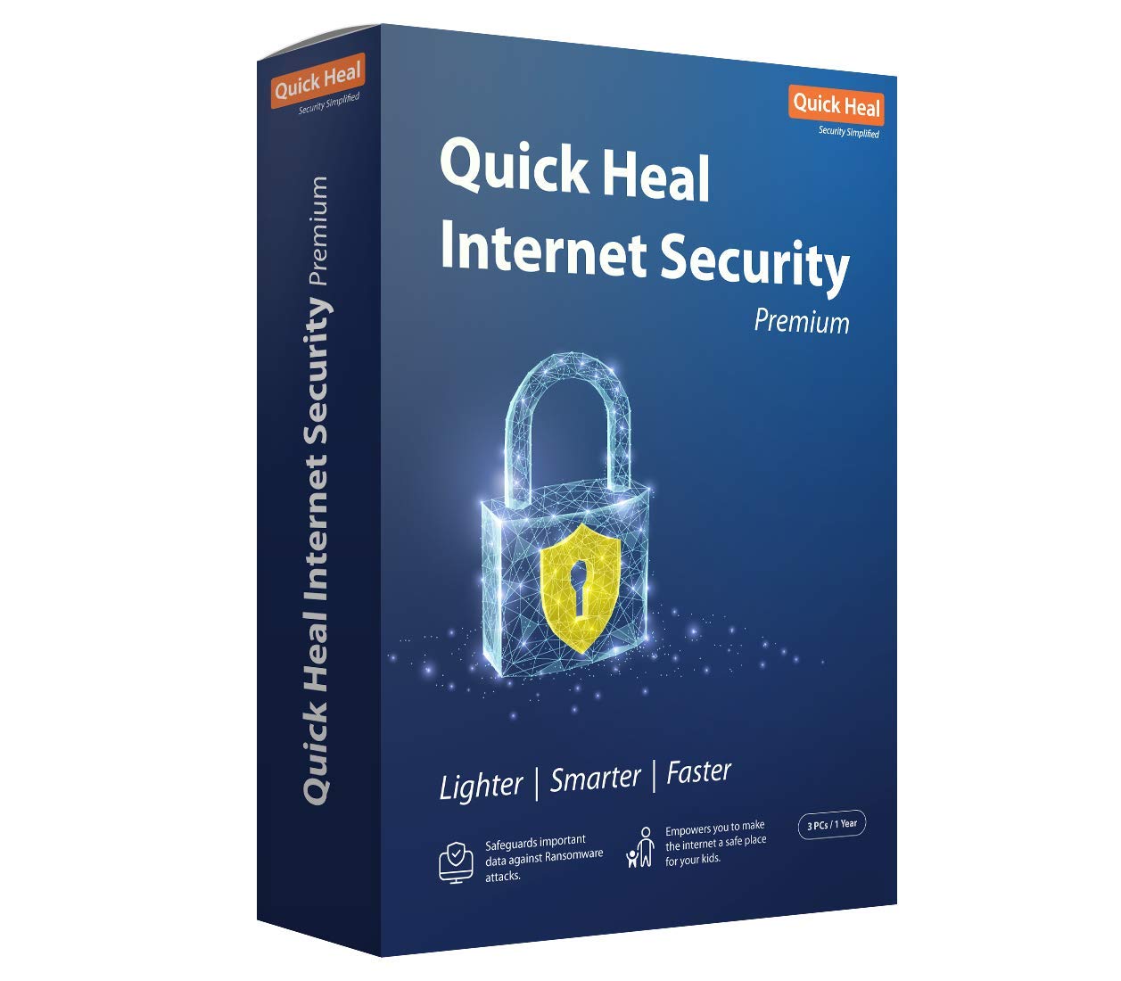 QUICK HEAL INTERNET SECURITY 3 USER 1 YEAR EMAIL DELIVERY IN 2HRS