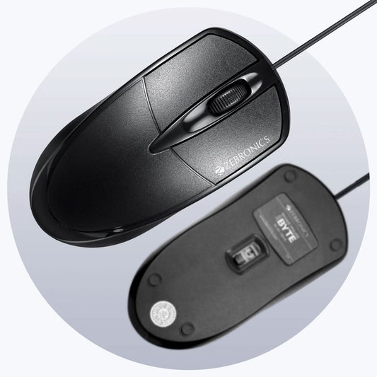 MOUSE ZEBRONICS USB (BYTE)