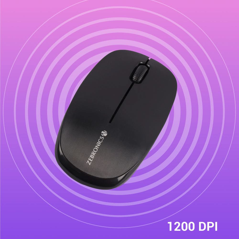 ZEBRONICS SET WIRELESS COMPANION 115 BLACK KEYBOARD