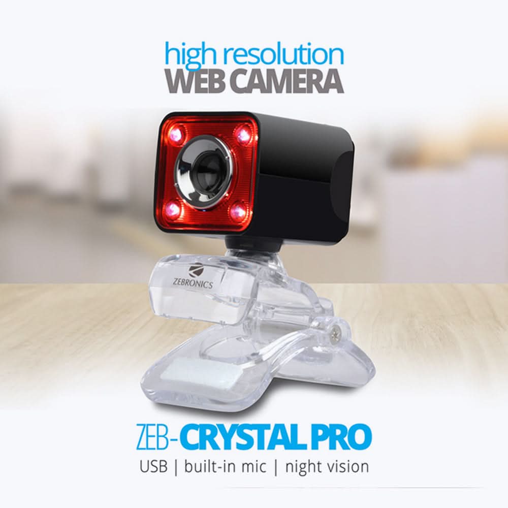 WEB CAM ZEBRONICS (CRISTAL PRO)