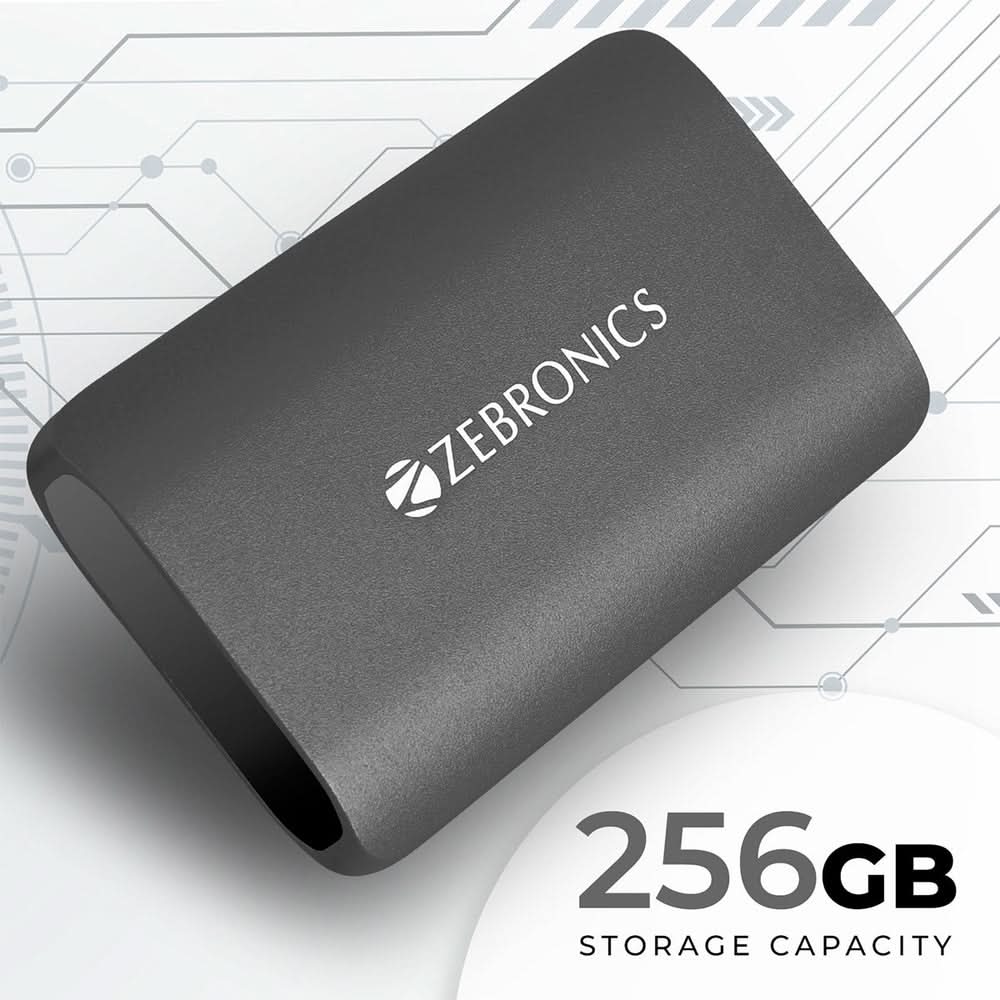 SSD 256 GB ZEBRONICS SATA