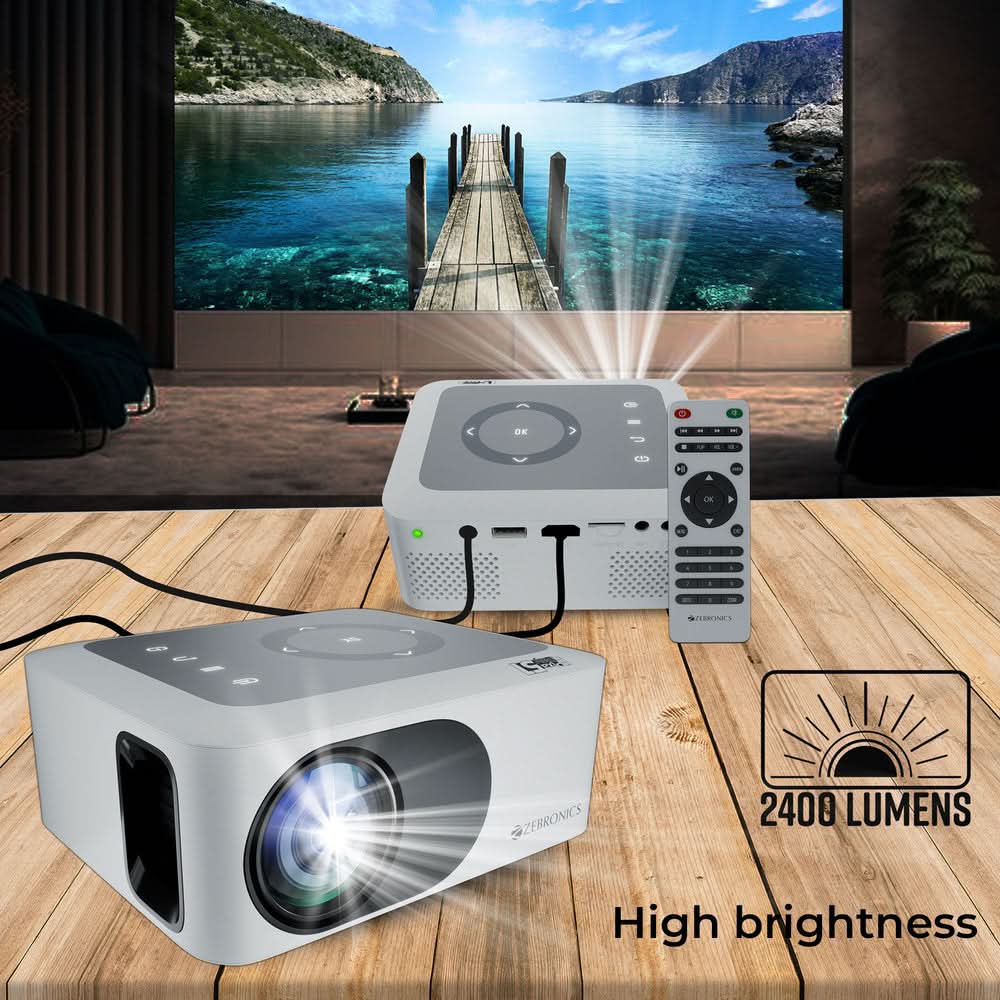 PROJECTOR ZEBRONICS LED PIXAPLAY 51