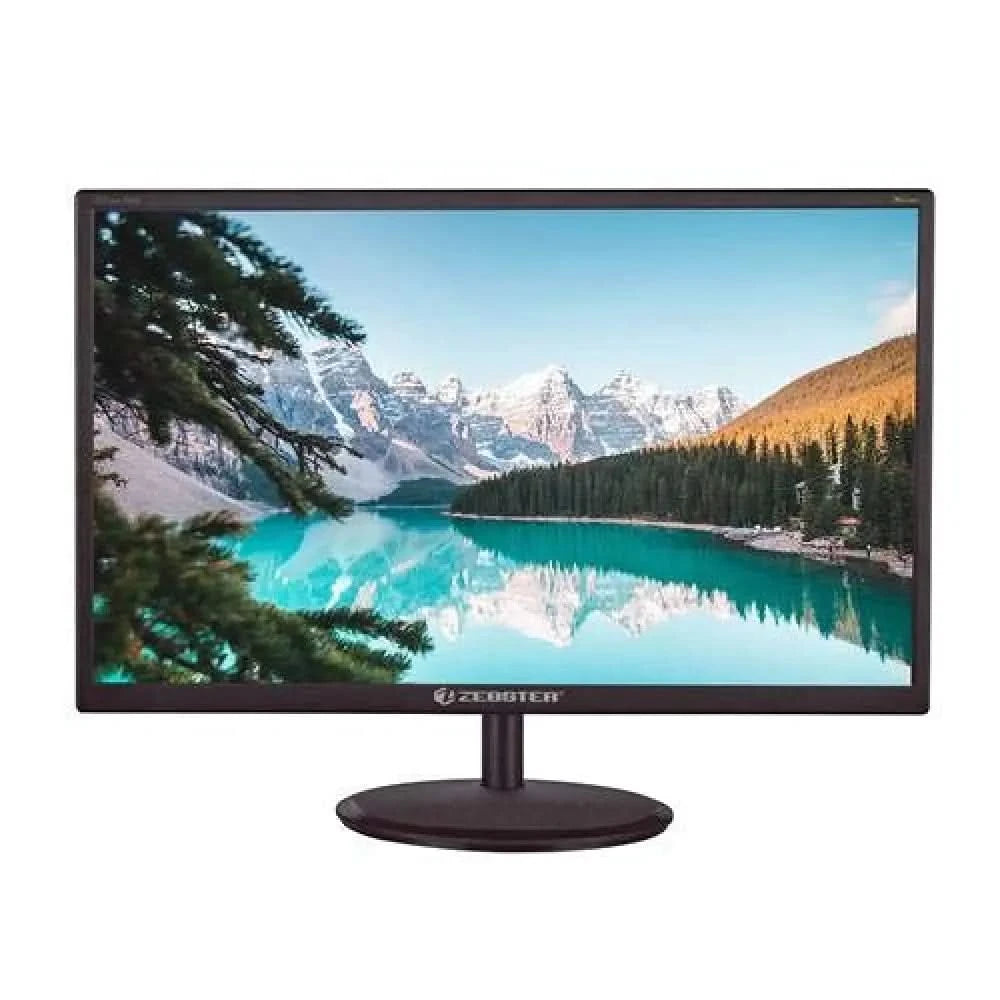 Zebster E19HD 19 Inch LED Monitor, HD Display, HDMI, Black