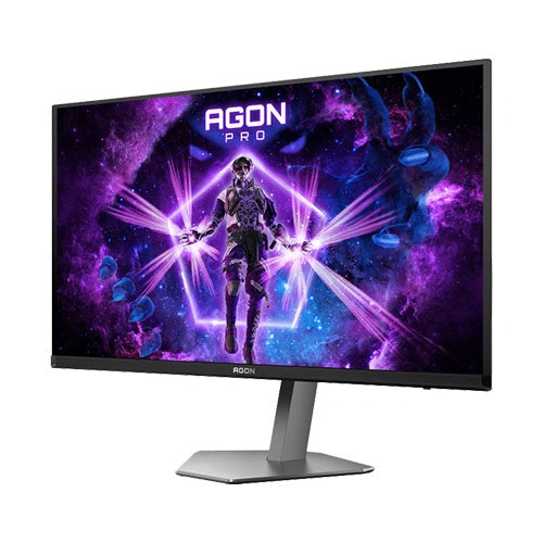 AOC Agon 27, QD -OLED, 280 Hz, 0.03 MS, HDMI 2.0 x 2, DP 1.4 x 2, USB-3.2 x1, Speaker 5Wx 2, HAS, Flicker Free / Multi Task ( PIP/PBP ) / Low IN out leg.