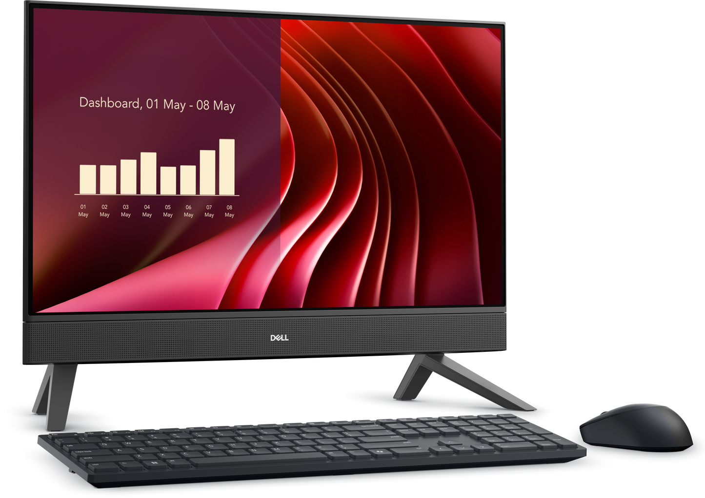 AIO DELL 24 EC24250 [CORE3-100U/8GB/512GB SSD/WIN11 HOME+MS24/24.0"/INTEGRATED GRAPHICS/3 YEAR(S)/WHITE]