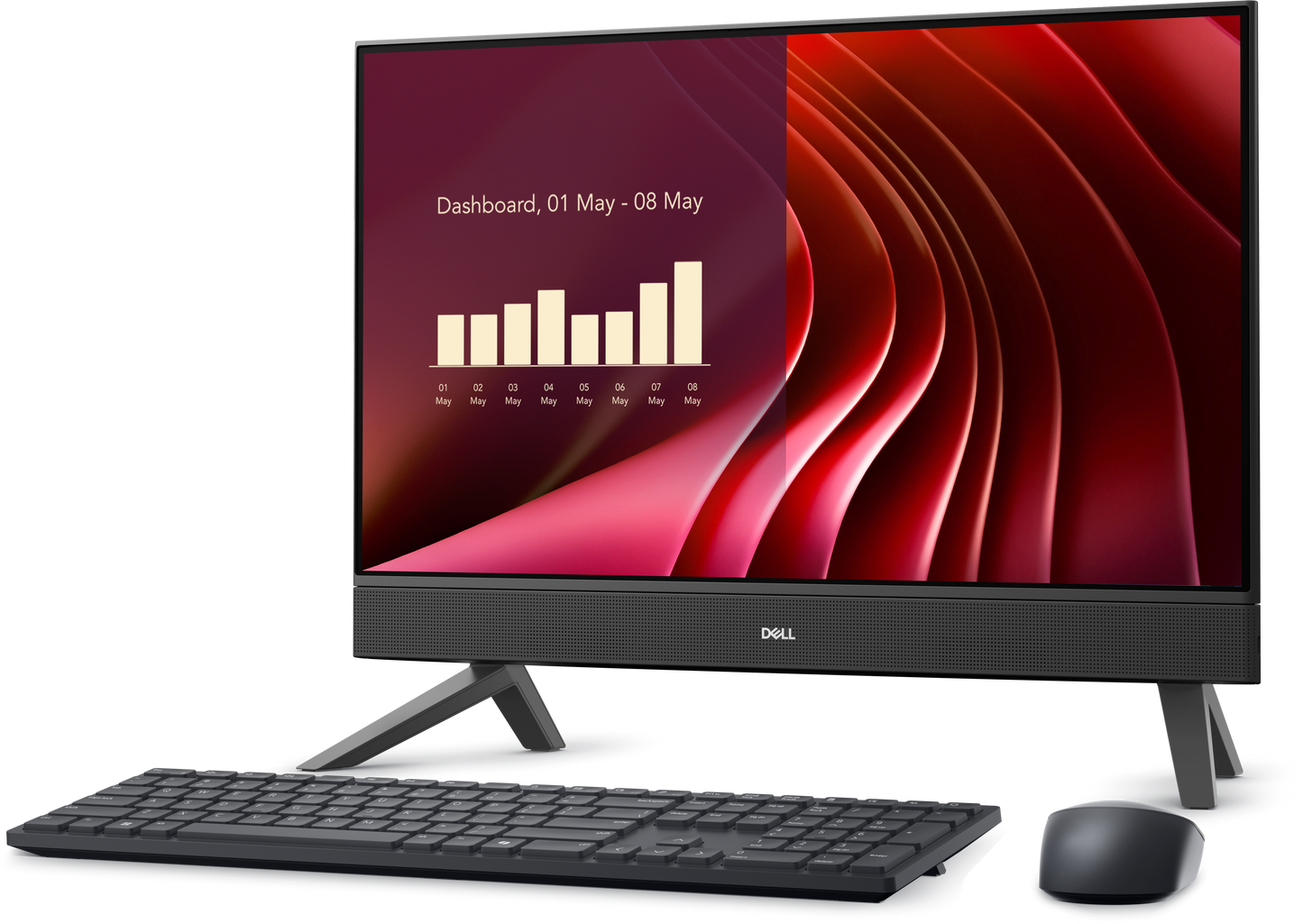 AIO DELL 24 EC24250 [CORE3-100U/8GB/512GB SSD/WIN11 HOME+MS24/24.0"/INTEGRATED GRAPHICS/3 YEAR(S)/WHITE]