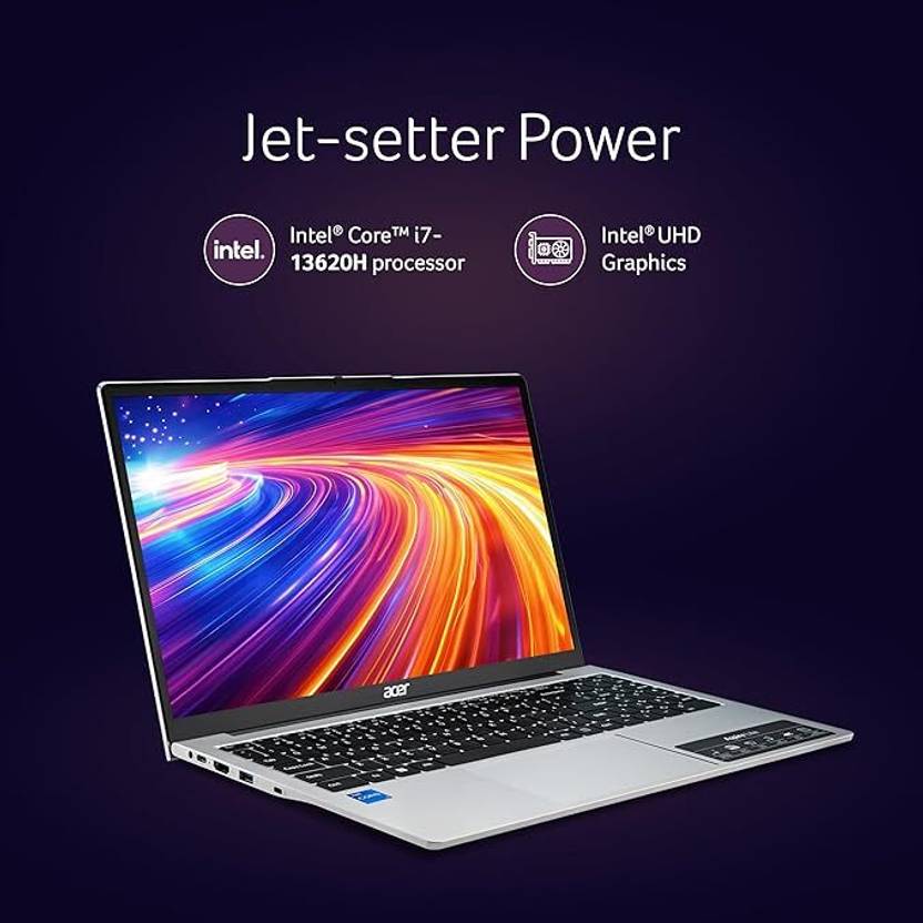 ACER ASPIRE LITE INTEL CORE I7 13TH GEN 13620H - (16 GB/512 GB SSD/WINDOWS 11 HOME) AL15-52H THIN AND LIGHT LAPTOP UN.347SI.00U