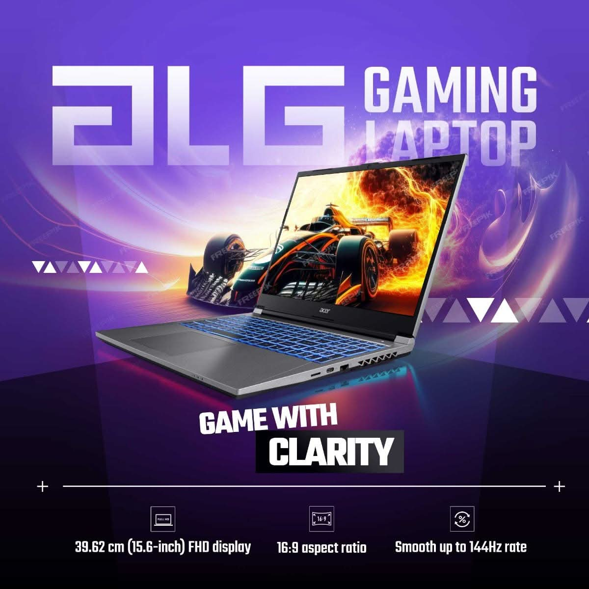 ACER ALG GAMING LAPTOP INTEL CORE I7-13620H PROCESSOR (WINDOWS 11 HOME/ 16 GB RAM/ 512 GB SSD/NVIDIA GEFORCE RTX 3050/144 HZ) AL15G-53 WITH 39.6 CM (15.6 INCH) FULL HD, STEEL GRAY, 1.99 KG