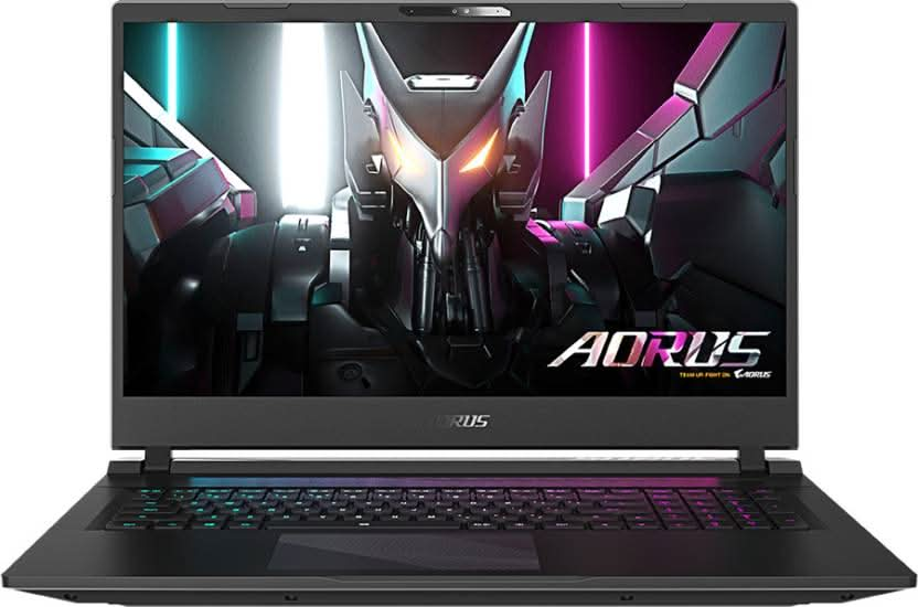 GIGABYTE INTEL CORE I7 13TH GEN 13700H - (16 GB/1 TB SSD/WINDOWS 11 PRO/8 GB GRAPHICS/NVIDIA GEFORCE RTX 4070) AORUS 17 BSF-73IN654SH GAMING LAPTOP  (17.3 INCH, BLACK, 2.8 KG)