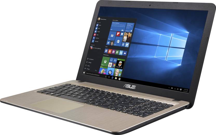 ASUS X SERIES AMD APU QUAD CORE E2 E2-7110 - (4 GB/1 TB HDD/DOS) X540YA-XO290D LAPTOP  (15.6 INCH, BLACK, 2 KG)