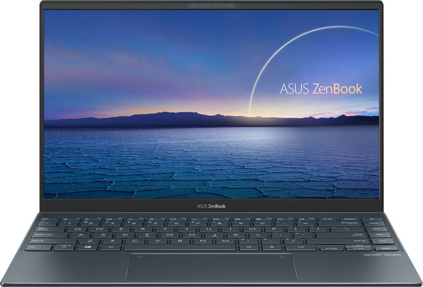 ASUS ZENBOOK 14 INTEL CORE I7 10TH GEN 1065G7 - (16 GB/512 GB SSD/WINDOWS 10 HOME) UX425JA-BM701TS THIN AND LIGHT LAPTOP  (14 INCH, PINE GREY, 1.17 KG, WITH MS OFFICE)