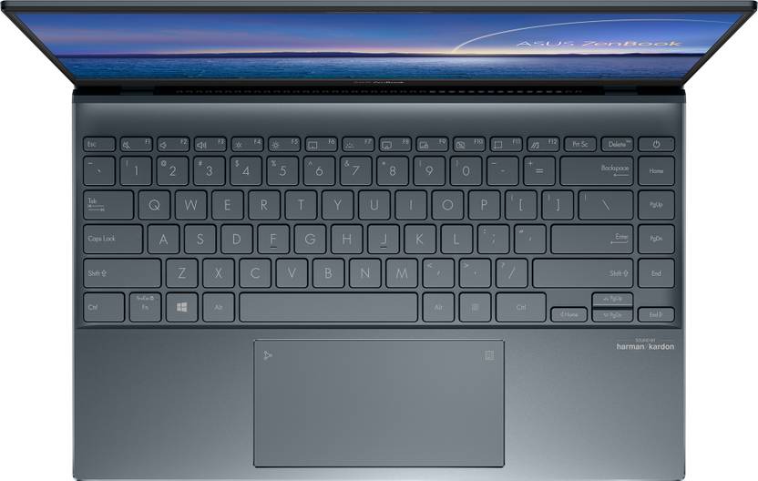 ASUS ZENBOOK 14 INTEL CORE I7 10TH GEN 1065G7 - (16 GB/512 GB SSD/WINDOWS 10 HOME) UX425JA-BM701TS THIN AND LIGHT LAPTOP  (14 INCH, PINE GREY, 1.17 KG, WITH MS OFFICE)