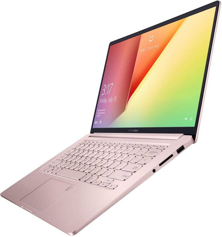 ASUS VIVOBOOK 14 INTEL CORE I5 10TH GEN 1035G1 - (8 GB + 32 GB OPTANE/512 GB SSD/WINDOWS 10 HOME) S403JA-BM034TS THIN AND LIGHT LAPTOP  (14 INCH, PINK METAL, 1.35 KG, WITH MS OFFICE)