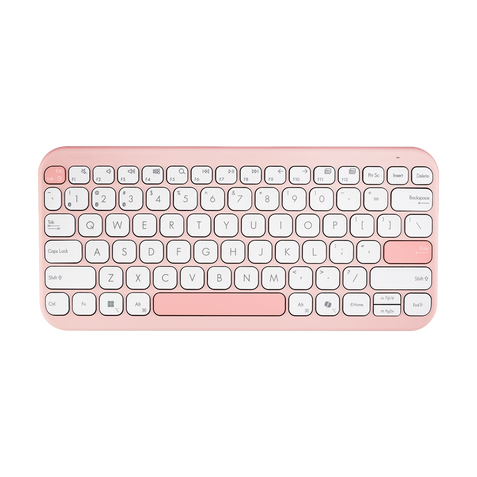 ASUS Marshmallow Wireless Keyboard KW100-RC-CP with Copilot Key