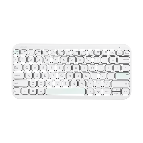 ASUS Marshmallow Wireless Keyboard KW100-IW-CP with Copilot Key