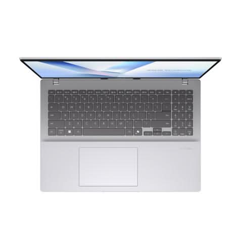 ASUS Vivobook 16 X1607CA-MB350WS, Intel Core Ultra 5 225H, 16GB RAM, 512GB SSD, Intel Graphics, 16 inch FHD+, Windows 11 Home, Office Home 2024, M365 Basic-1 Year Validity, AI Powered Light Weight Laptop, 1 Year(s) Warranty, Silver