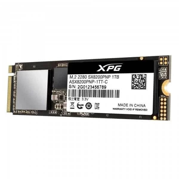 XPG 1TB SX8200 NVME SSD ASX8200PNP-1TT-C