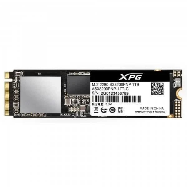 XPG 1TB SX8200 NVME SSD ASX8200PNP-1TT-C