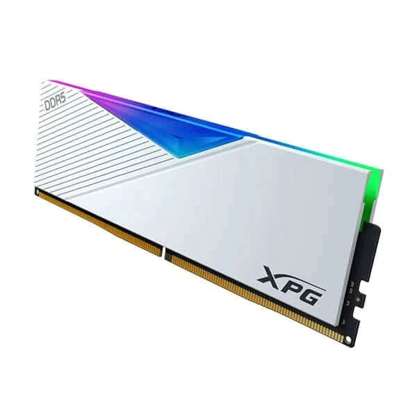 XPG 16GB*2 D5 5200MHZ LANCER RGB WHITE AX5U5200C3816G-DCLARWH