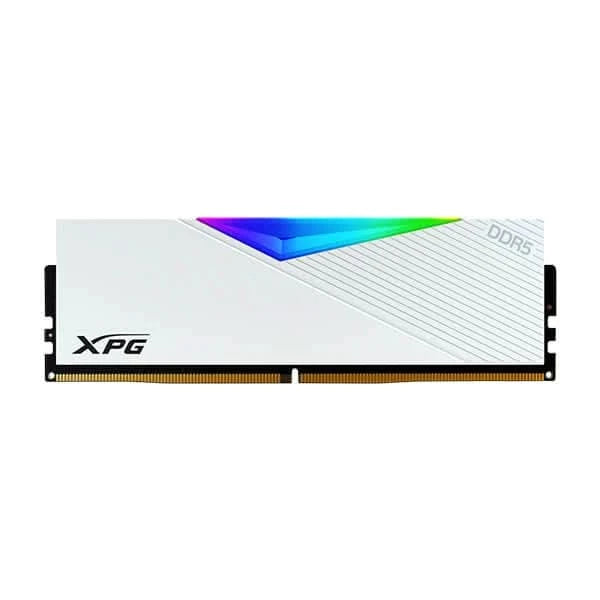 XPG 16GB*2 D5 5200MHZ LANCER RGB WHITE AX5U5200C3816G-DCLARWH