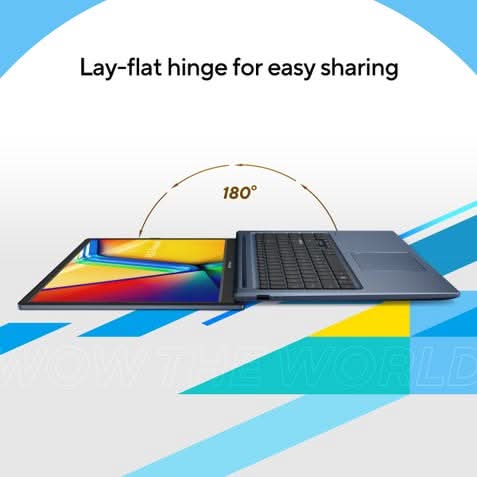 ASUS Vivobook 15 X1504VAP-IN012WS, Intel Core 5 120U, 8GB RAM, 512GB SSD, Intel Graphics, 15.6 inch FHD, Windows 11 Home, Office Home 2024, M365 Basic-1 Year Validity, Student Laptop, 1 Year(s) Warranty, Silver
