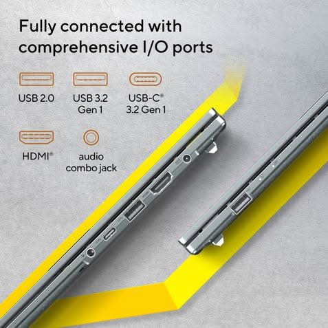 ASUS Vivobook Go 15 E1504FA-BQ2117WS, AMD Ryzen 3 30, 8GB, 512GB, AMD Radeon Graphics, 15.6 inch FHD screen, Windows 11 Home, Office Home 2024, M365 Basic - 1 Year Validity, Student Laptop, 1 Year(s) Warranty, Green