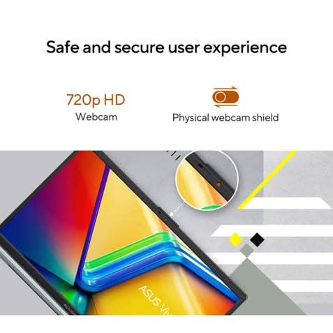 ASUS Vivobook Go 15 E1504FA-BQ2117WS, AMD Ryzen 3 30, 8GB, 512GB, AMD Radeon Graphics, 15.6 inch FHD screen, Windows 11 Home, Office Home 2024, M365 Basic - 1 Year Validity, Student Laptop, 1 Year(s) Warranty, Green