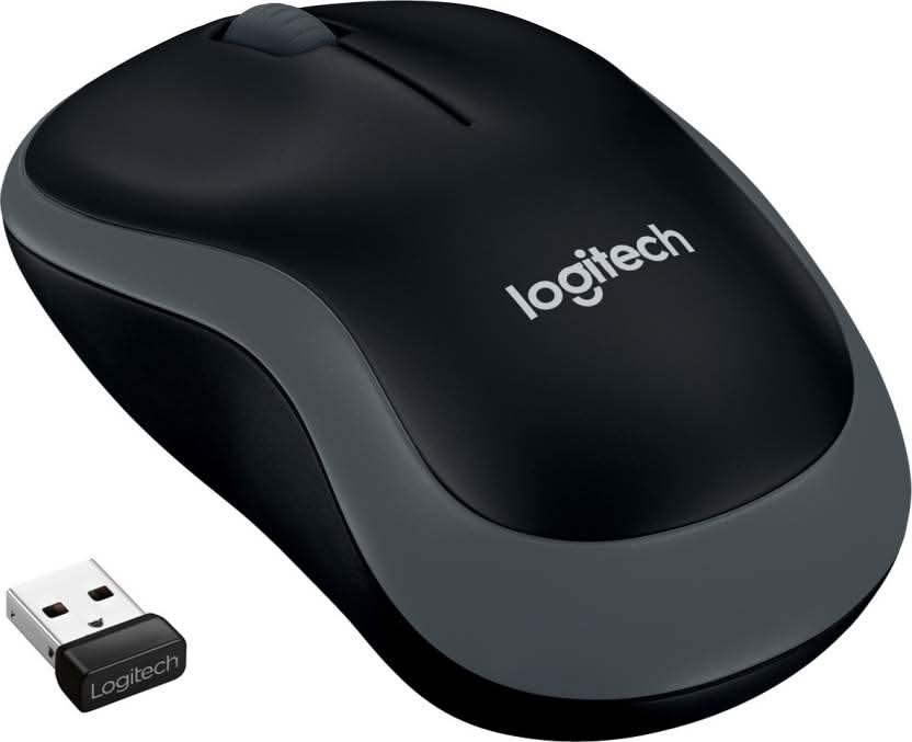 LOGITECH WIRELESS MOUSE M185- SWIFT GRAY