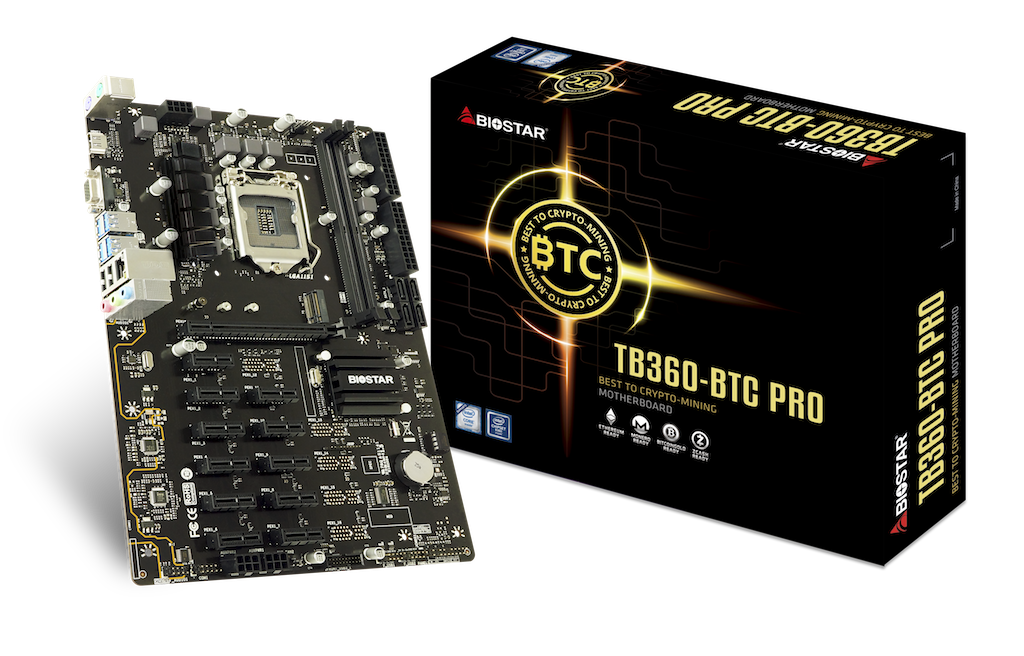 BIOSTAR TB360 BTC PRO INTEL LGA1151 MOTHERBOARD