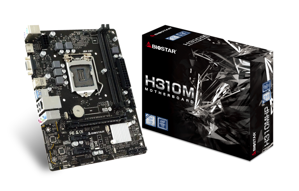 BIOSTAR H81MHV3 INTEL LGA1150 MOTHERBOARD
