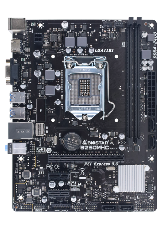 BIOSTAR B250MHC MOTHERBOARD