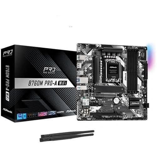 ASRock B760M Pro-A WiFi M-ATX Motherboard